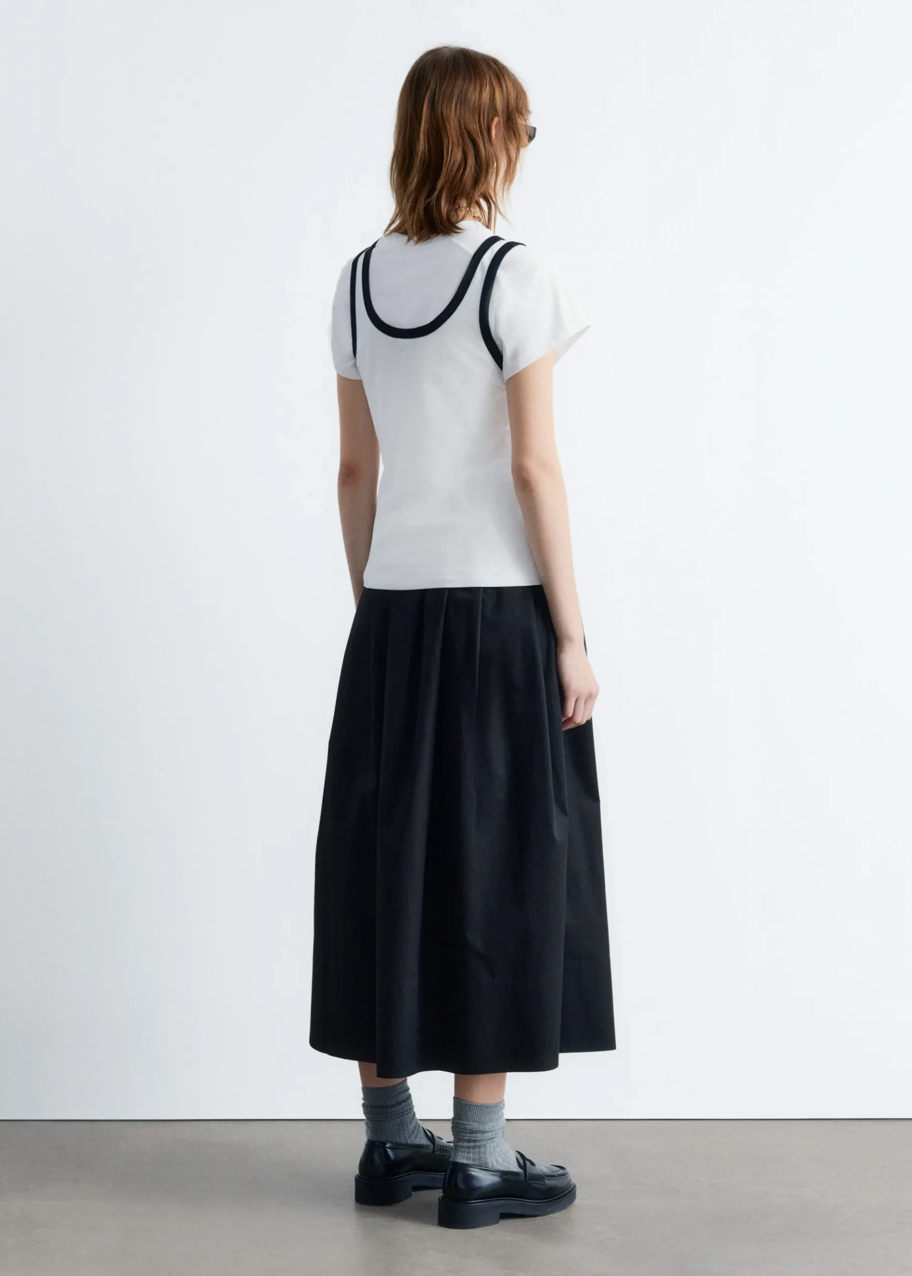 & Other Stories ContrastTrim Tank Top
