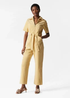 & Other Stories Cord-Jumpsuit mit Gürtel