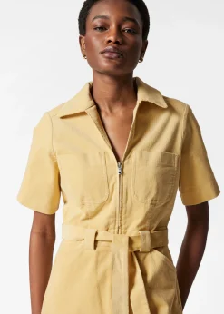 & Other Stories Cord-Jumpsuit mit Gürtel