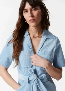 & Other Stories Cord-Jumpsuit mit Gürtel