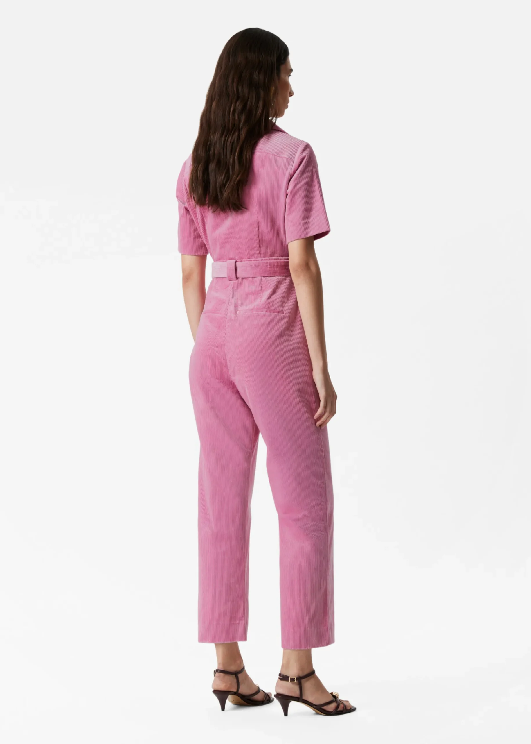 & Other Stories Cord-Jumpsuit mit Gürtel