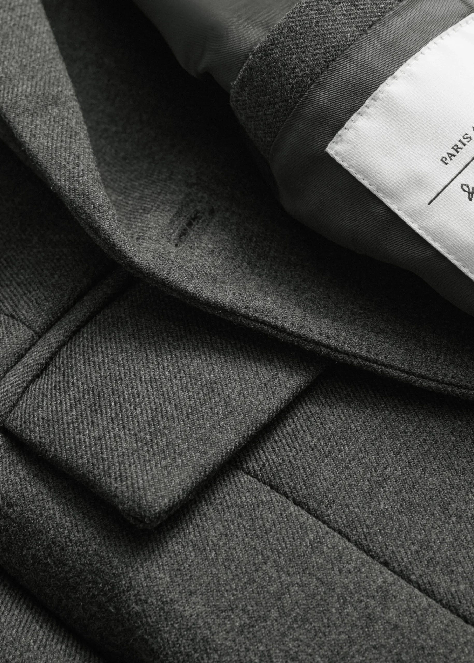 & Other Stories Doppelreihiger Blazer aus Wolle