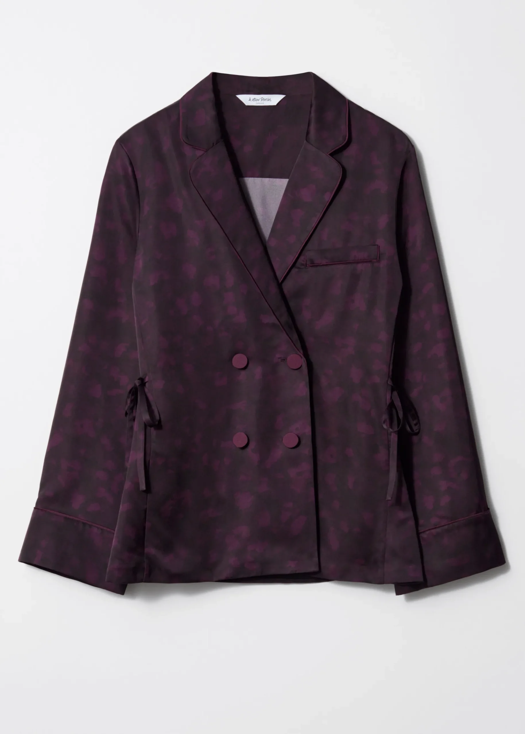 & Other Stories Doppelreihiger Hemdblazer