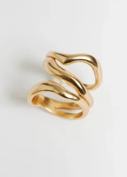 & Other Stories Dreilagiger Ring