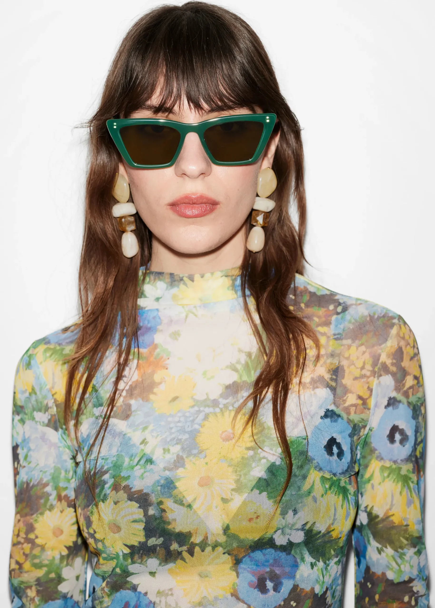 & Other Stories Eckige Cateye-Sonnenbrille