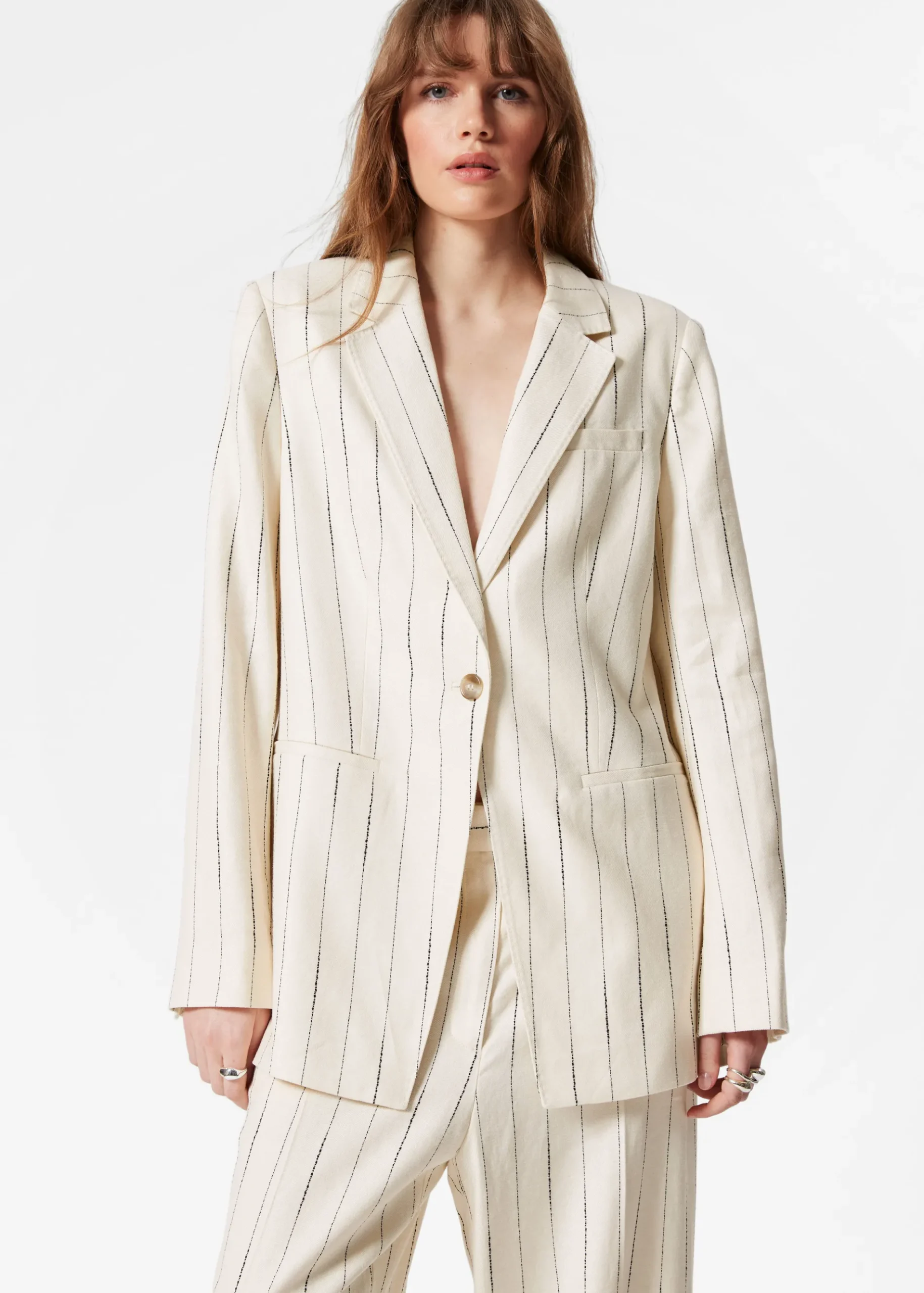 & Other Stories Einreihiger lockerer Blazer