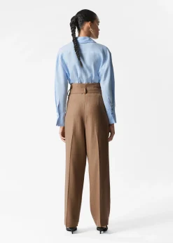 & Other Stories Elegante Hose aus Wolle