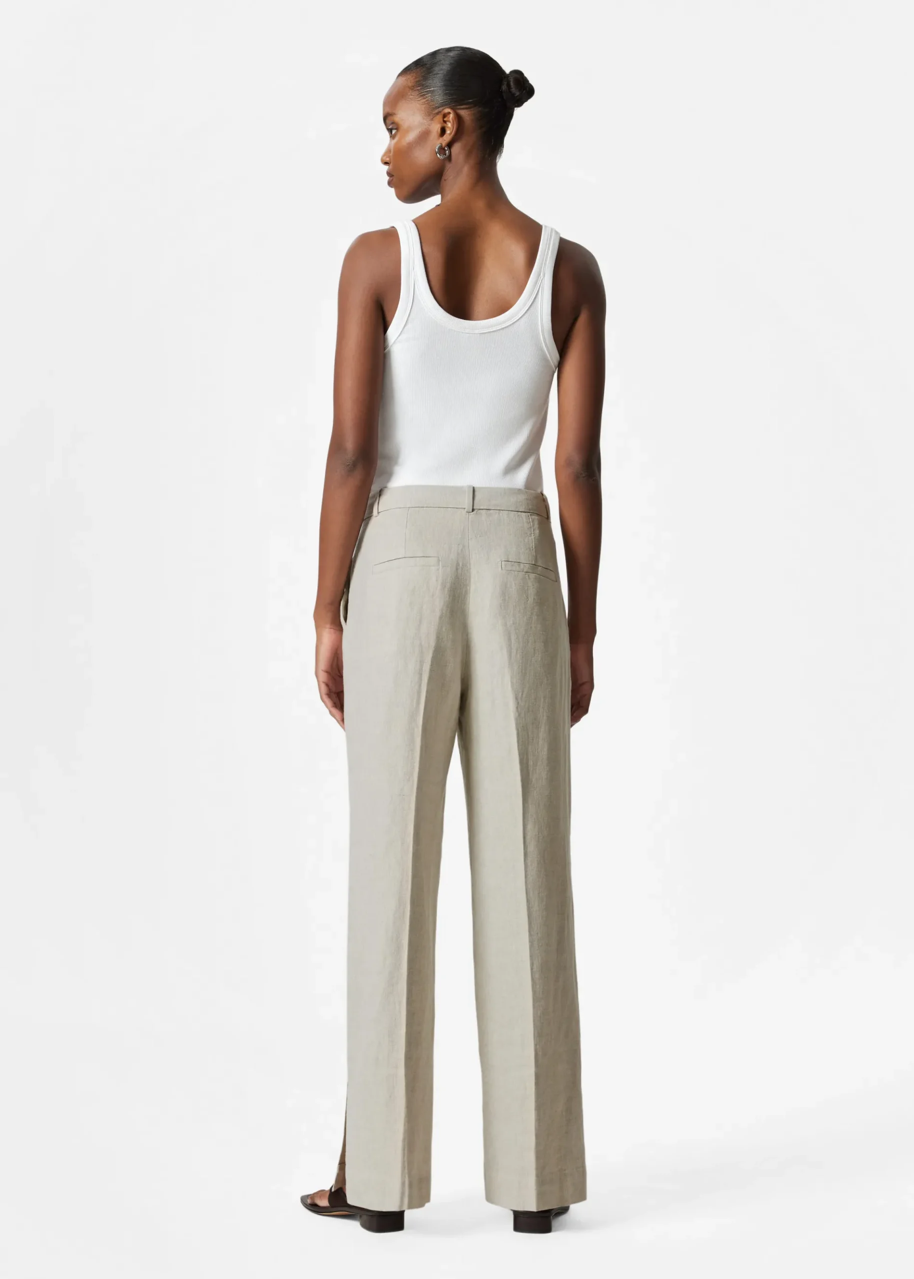 & Other Stories Elegante Leinenhose