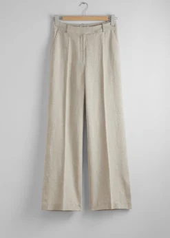 & Other Stories Elegante Leinenhose