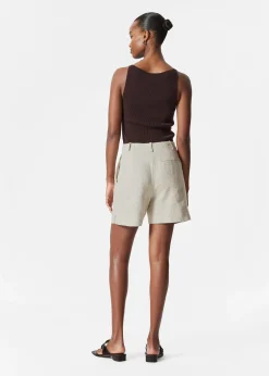& Other Stories Elegante Leinenshorts