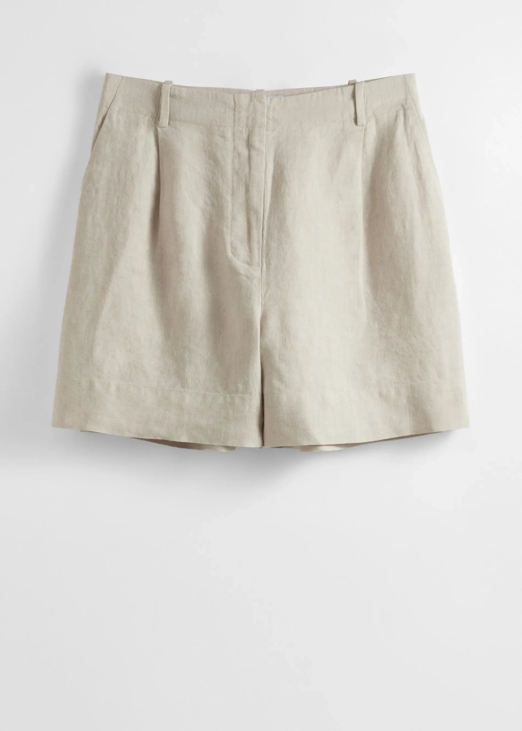 & Other Stories Elegante Leinenshorts