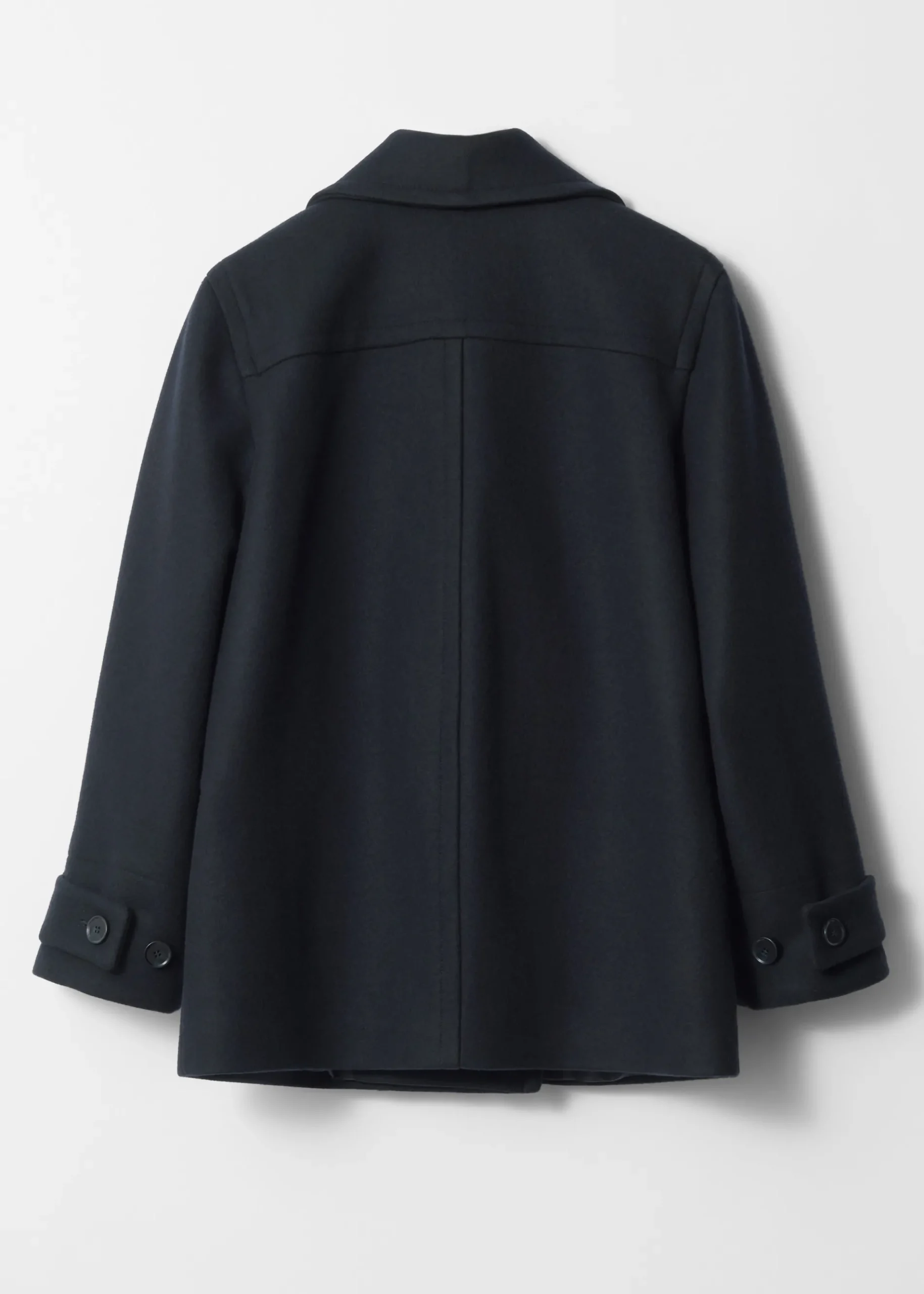 & Other Stories Eleganter Cabanmantel aus Wolle