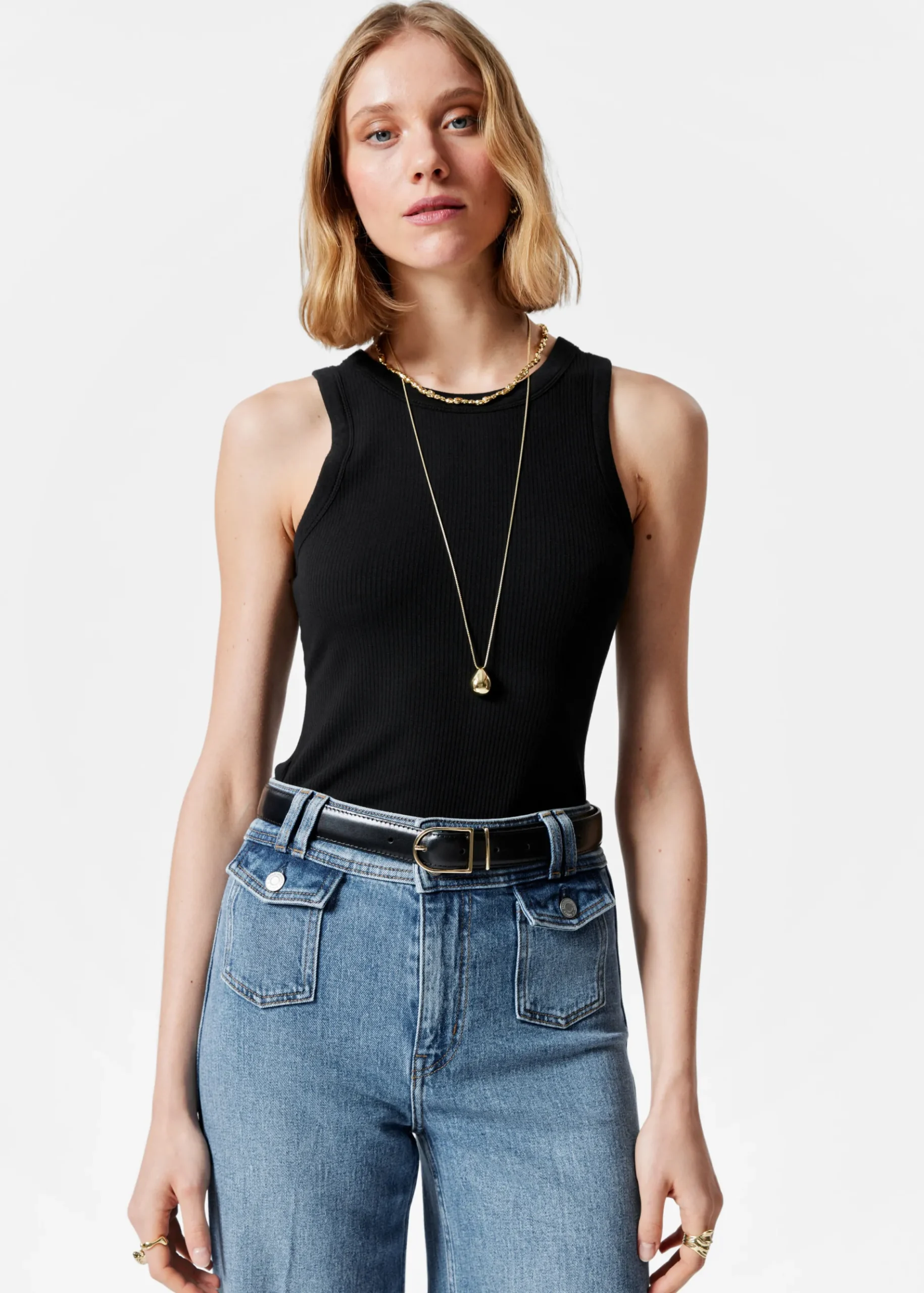 & Other Stories Figurbetontes Tanktop