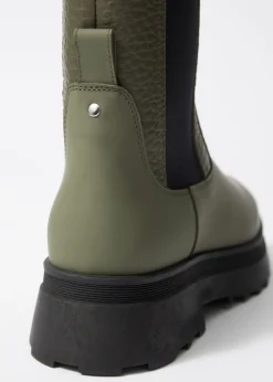 & Other Stories Gefütterte Chelsea Boots aus Leder