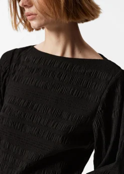 & Other Stories Gesmokte Bluse