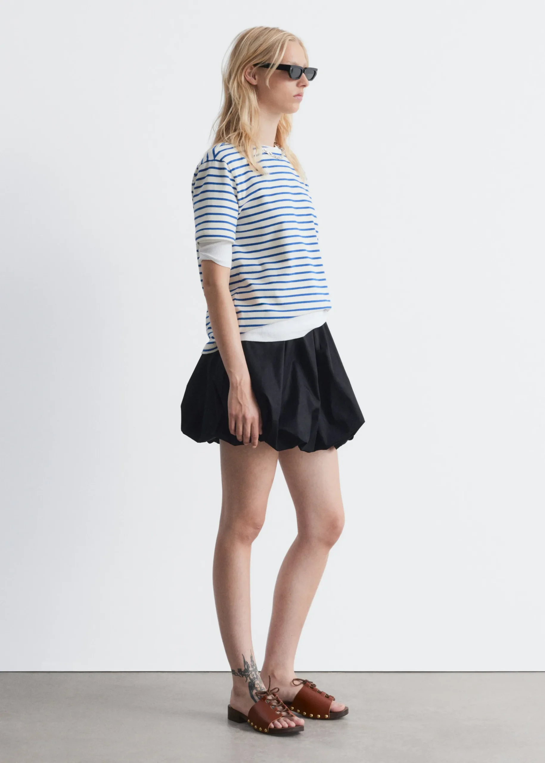 & Other Stories Gestreiftes T-Shirt
