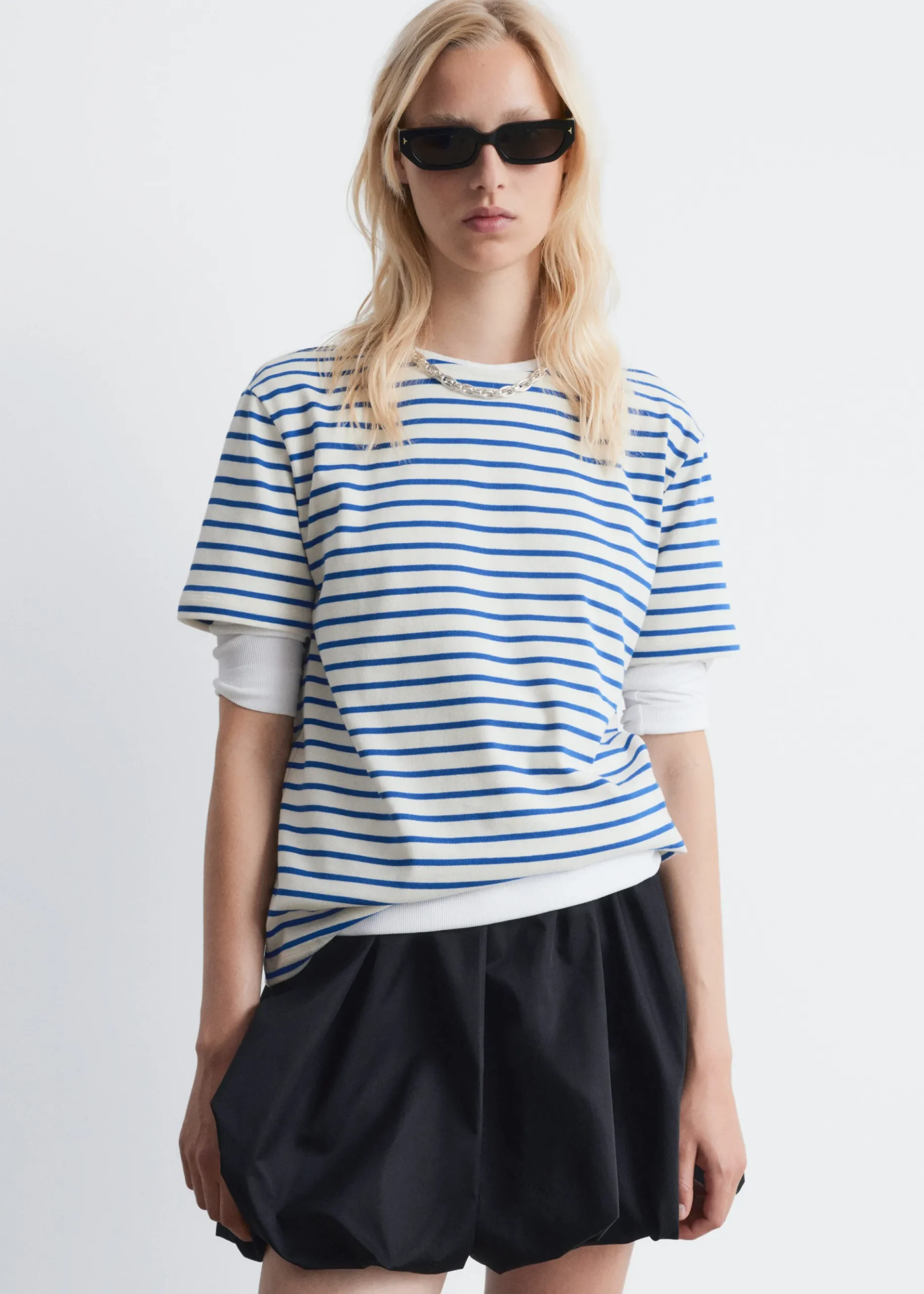 & Other Stories Gestreiftes T-Shirt