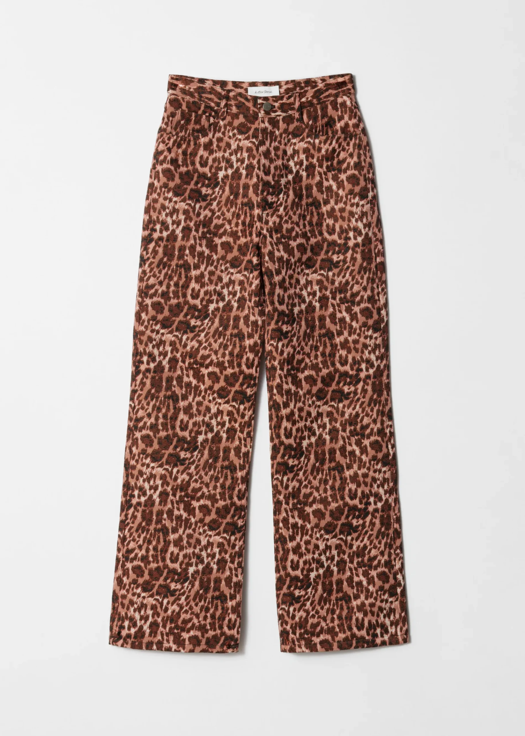 & Other Stories Hose mit Leopardenprint