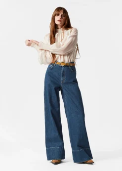 & Other Stories Hose mit weitem, langem Bein