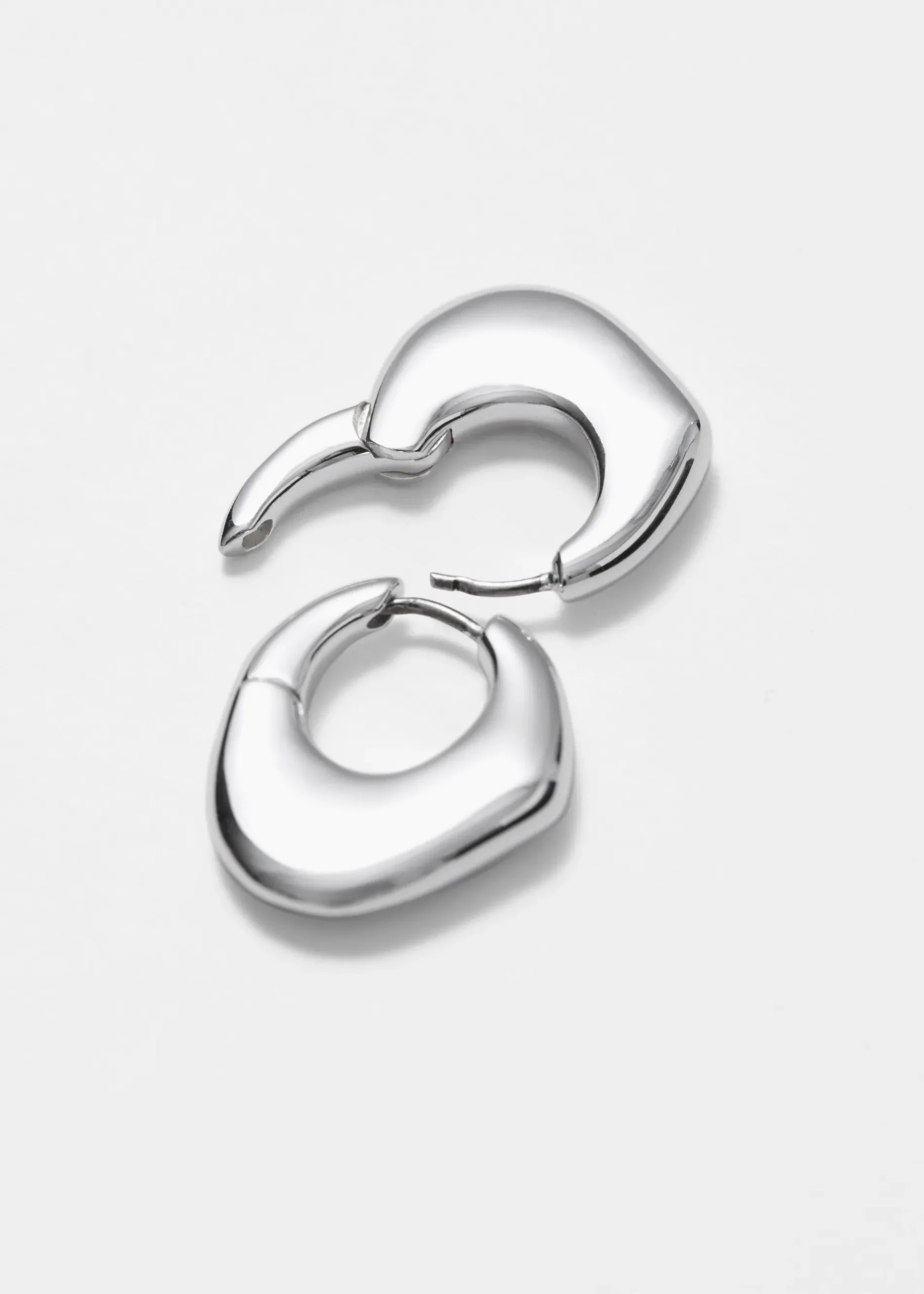 & Other Stories Irregular Hoop Earrings