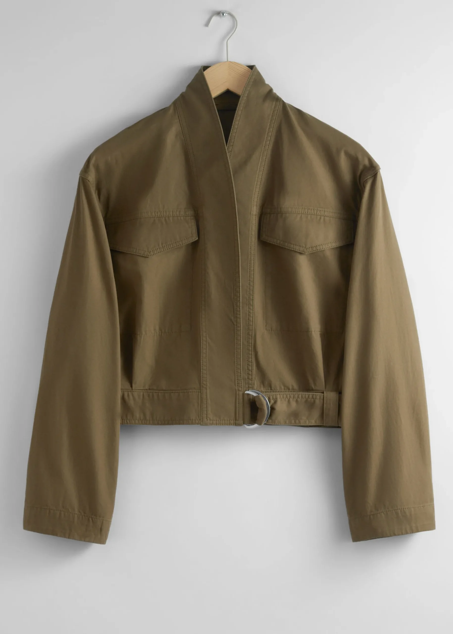 & Other Stories Jacke mit Schalkragen