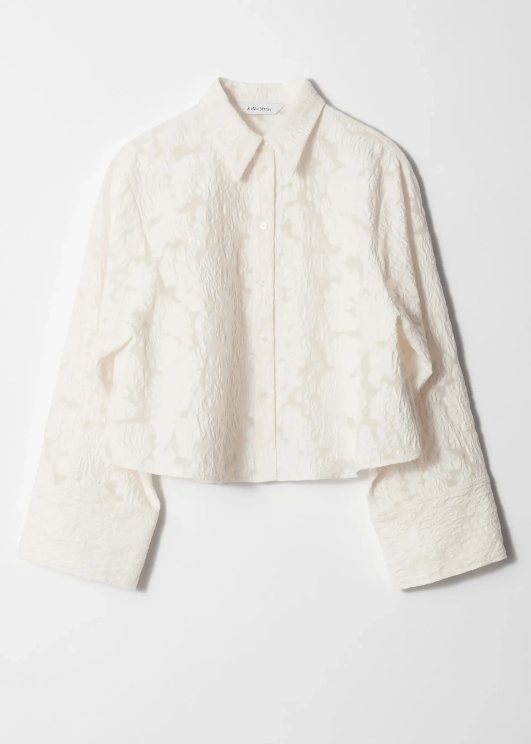& Other Stories Jacquard-Hemd
