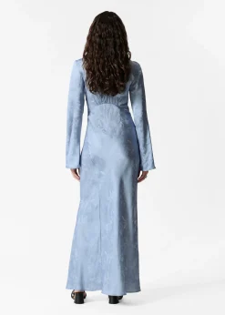 & Other Stories Jacquard-Maxikleid