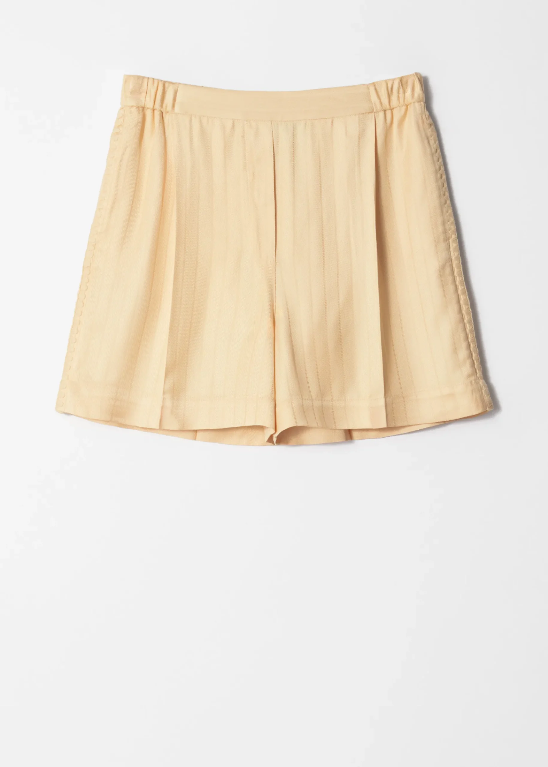 & Other Stories Jacquard-Shorts mit Bügelfalten