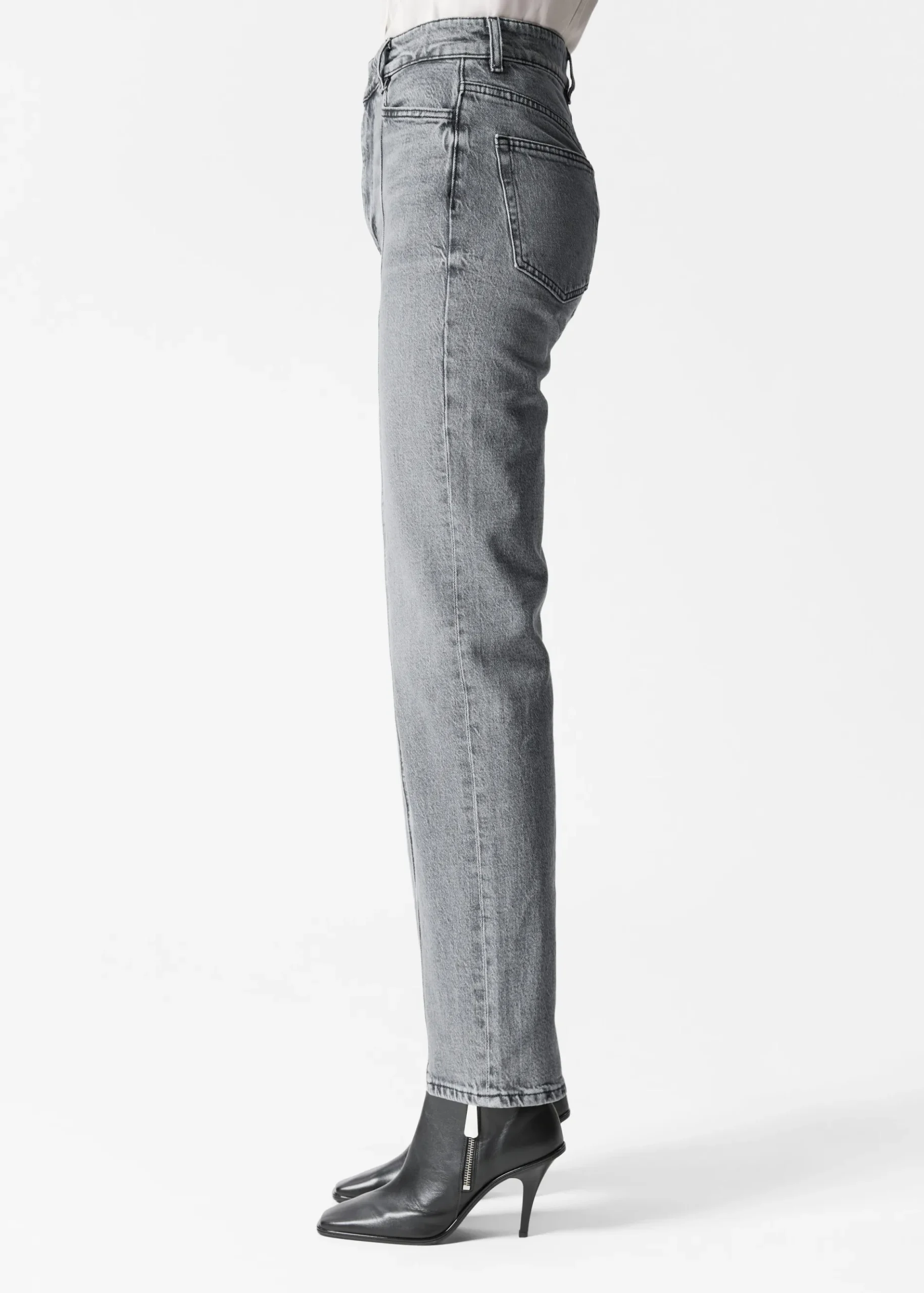 & Other Stories Jeans mit hohem Bund und weitem Bein