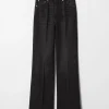 & Other Stories Jeans mit hohem Bund und weitem Bein