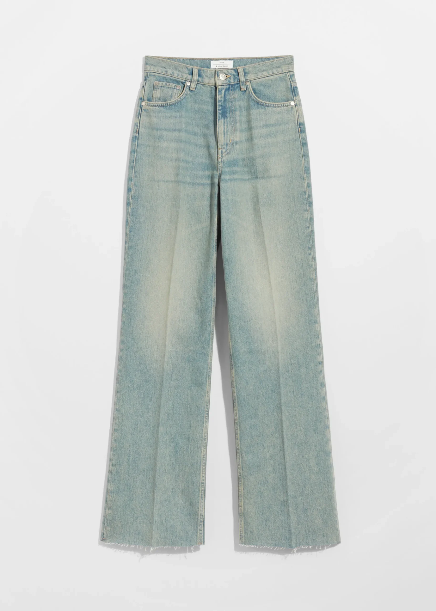 & Other Stories Jeans mit hohem Bund und weitem Bein