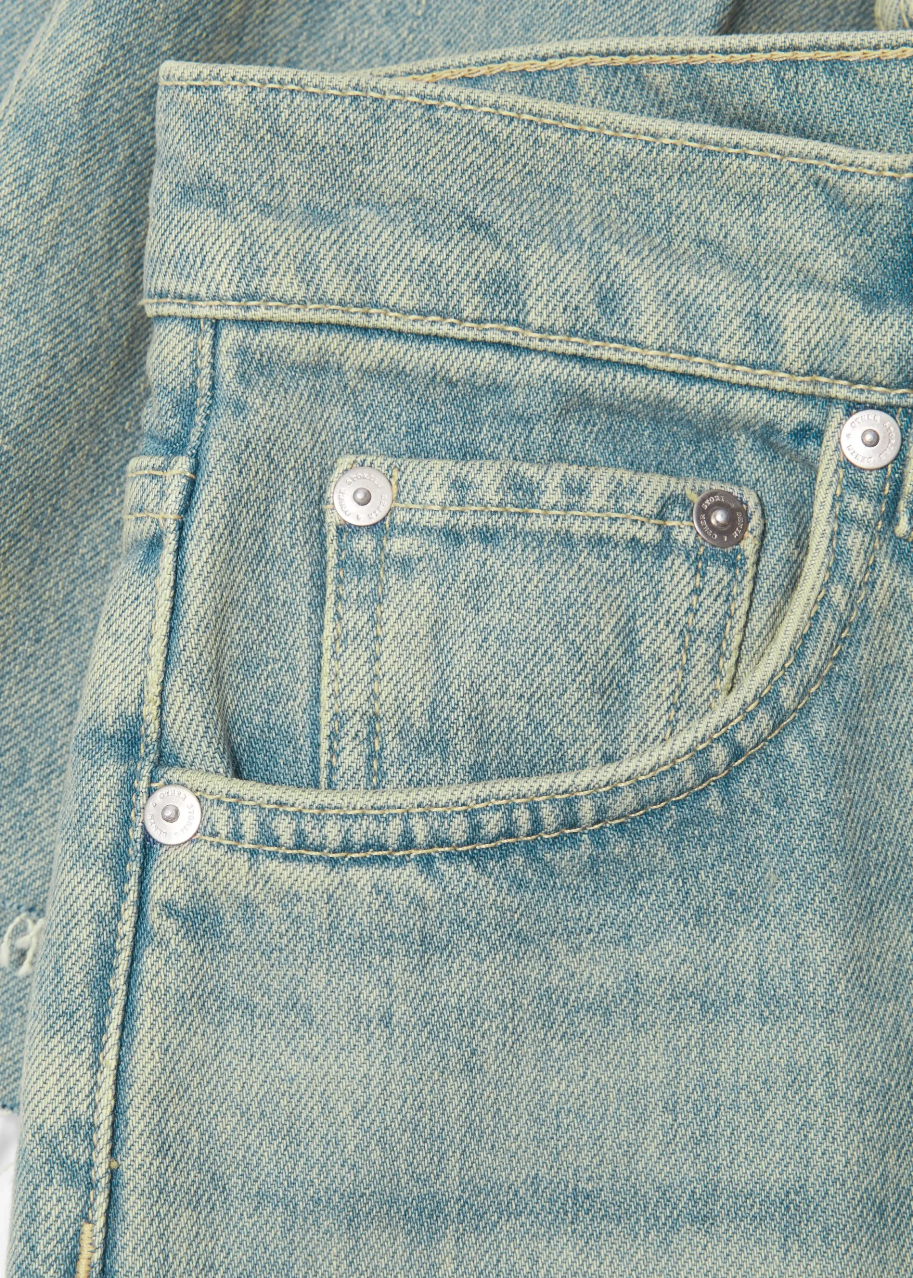 & Other Stories Jeans mit hohem Bund und weitem Bein