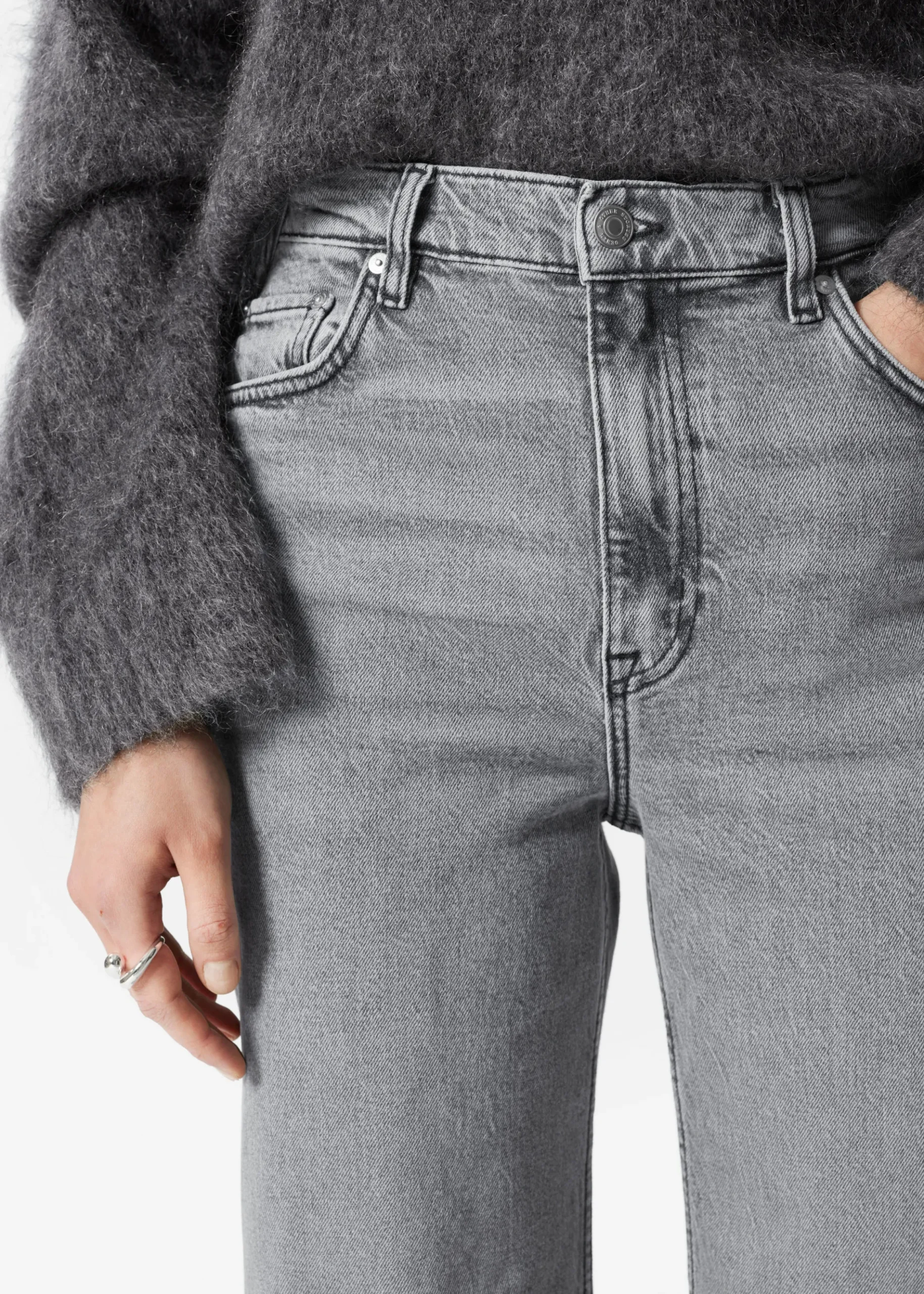 & Other Stories Jeans mit weitem Bein