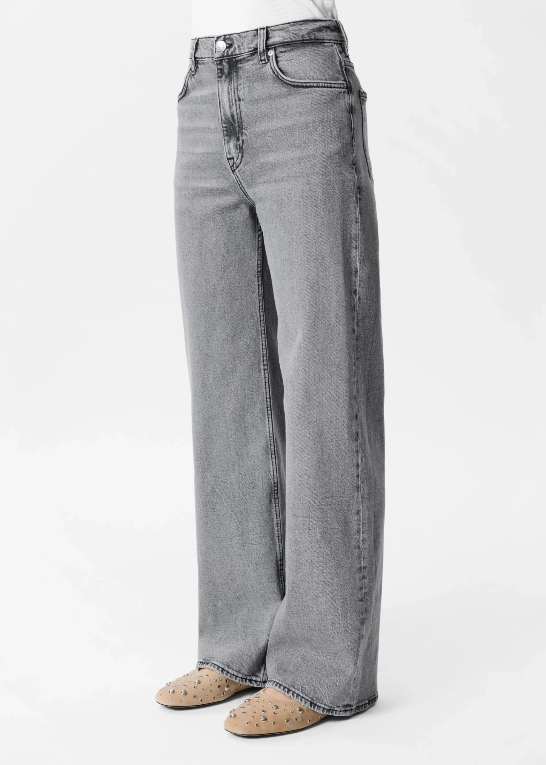 & Other Stories Jeans mit weitem Bein
