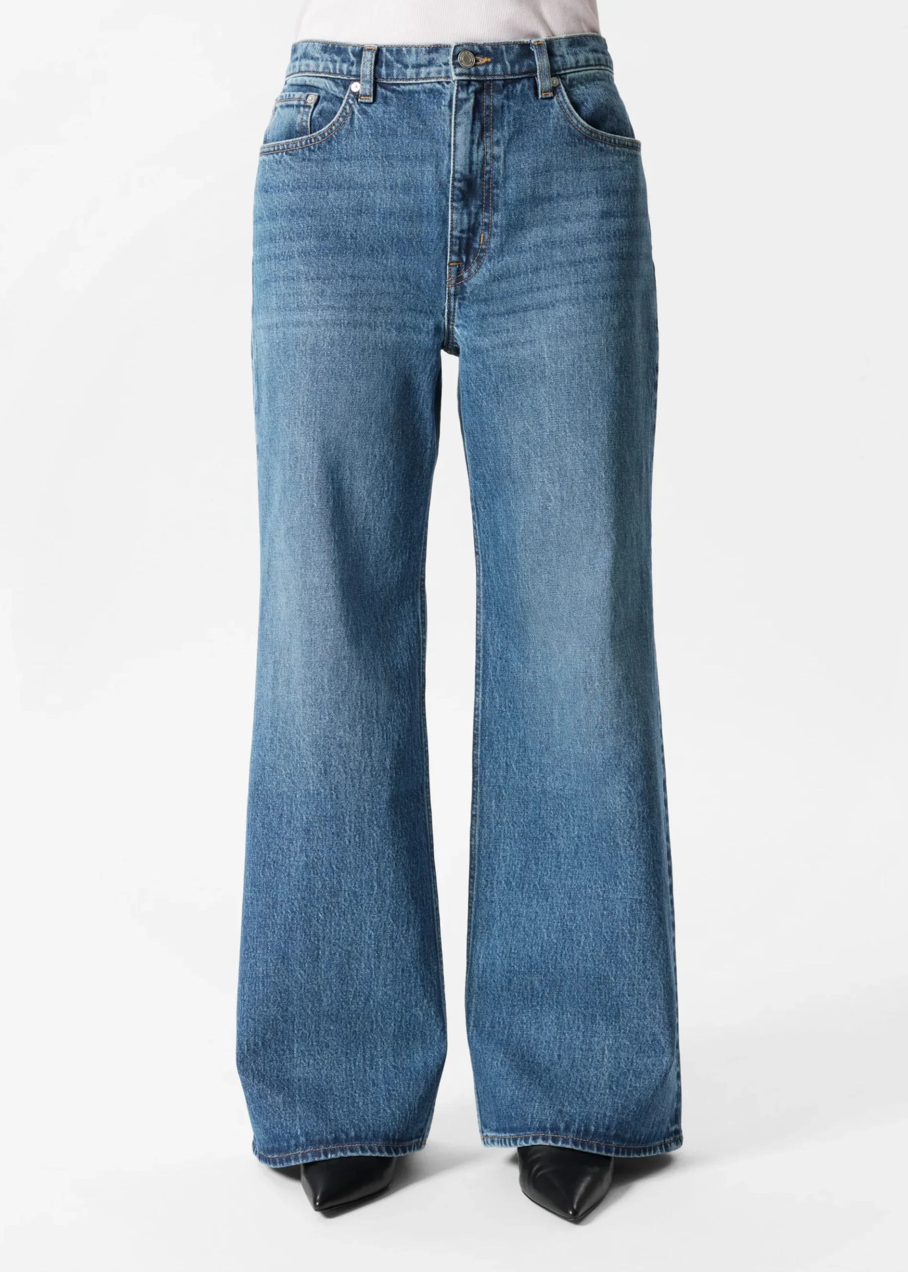& Other Stories Jeans mit weitem Bein