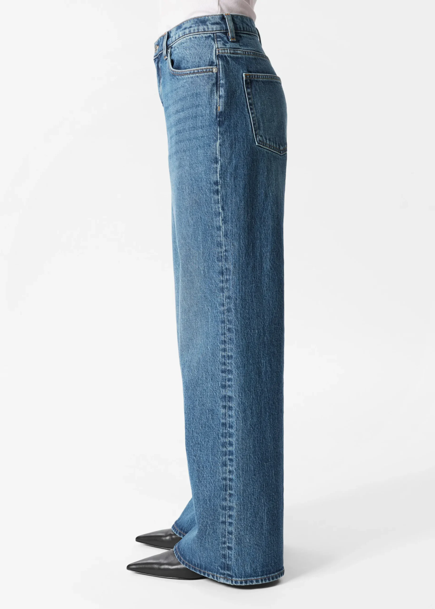 & Other Stories Jeans mit weitem Bein