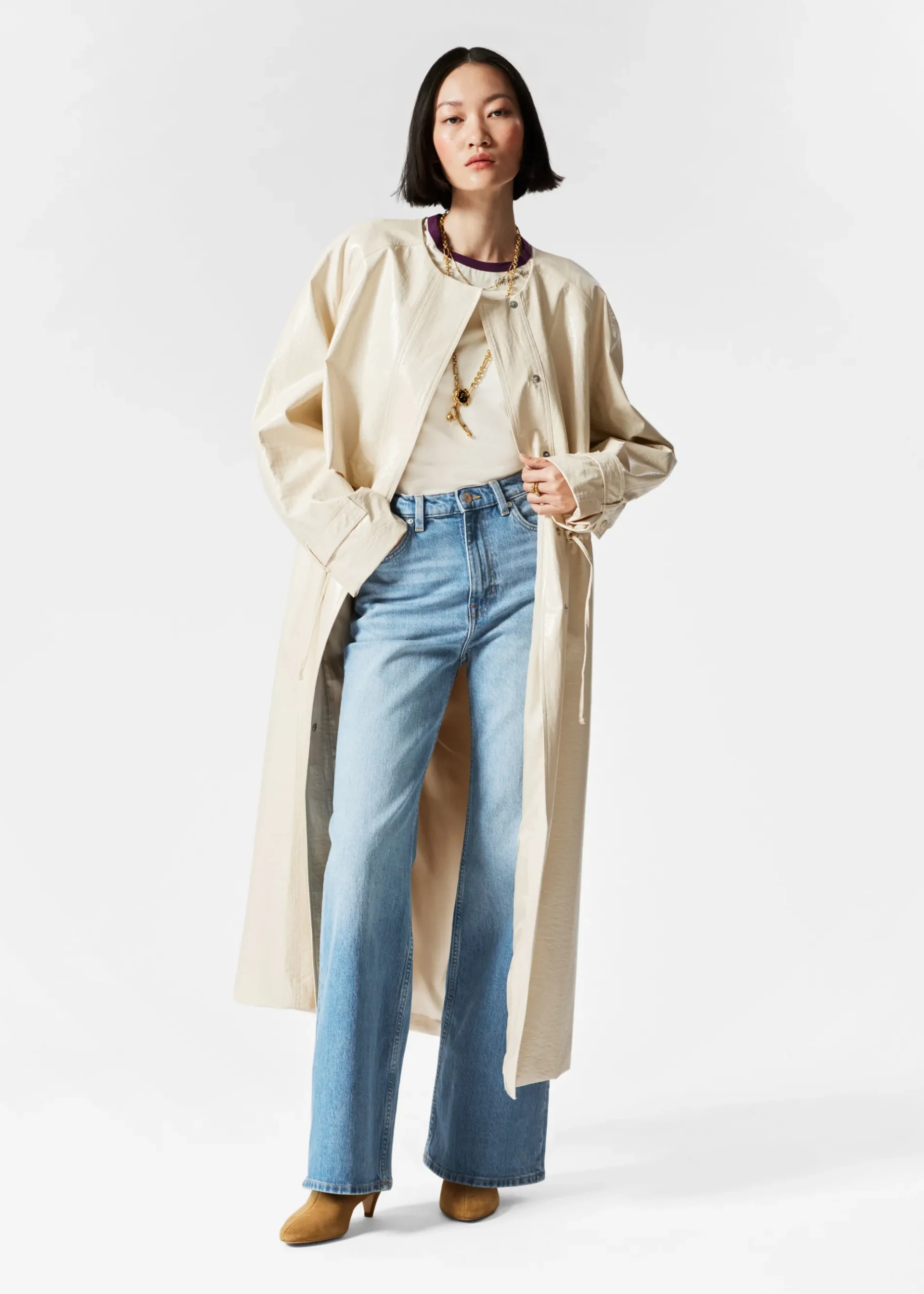 & Other Stories Jeans mit weitem Bein