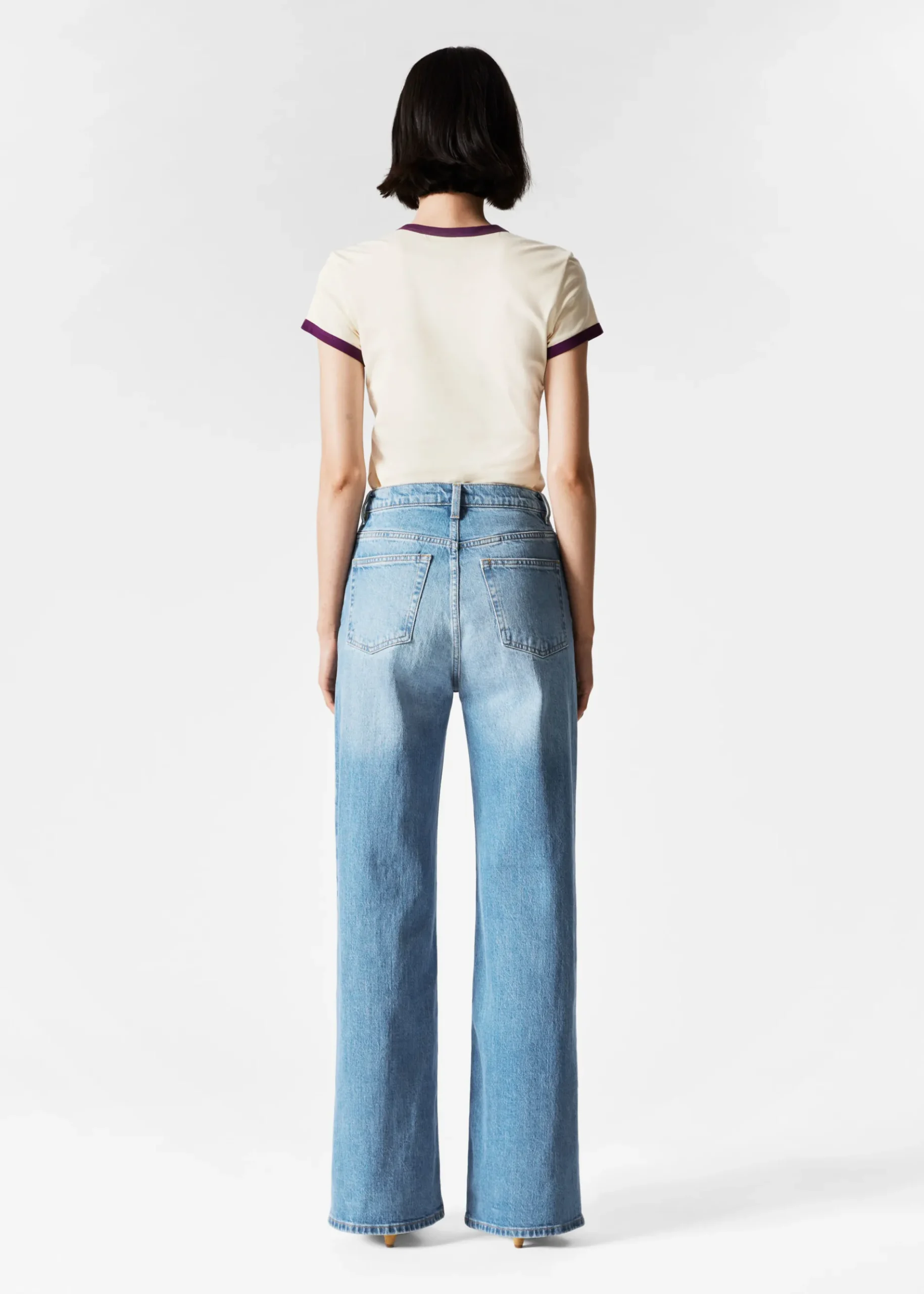 & Other Stories Jeans mit weitem Bein