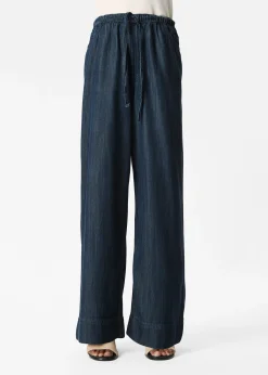 & Other Stories Jeans mit weitem Bein und Kordelzug