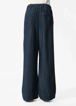 & Other Stories Jeans mit weitem Bein und Kordelzug