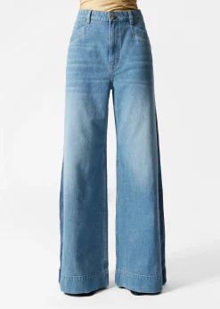 & Other Stories Jeans mit weitem, langem Bein