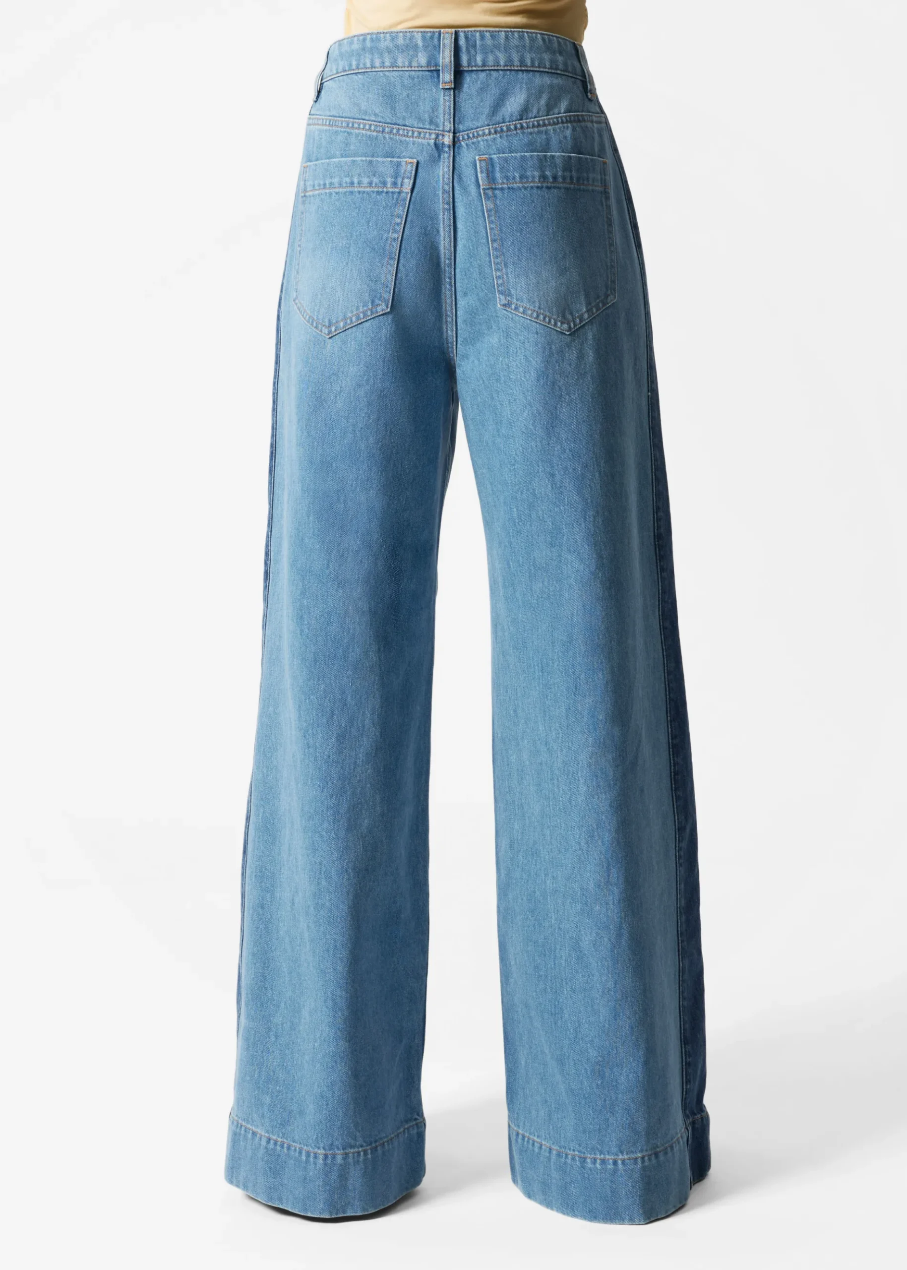 & Other Stories Jeans mit weitem, langem Bein
