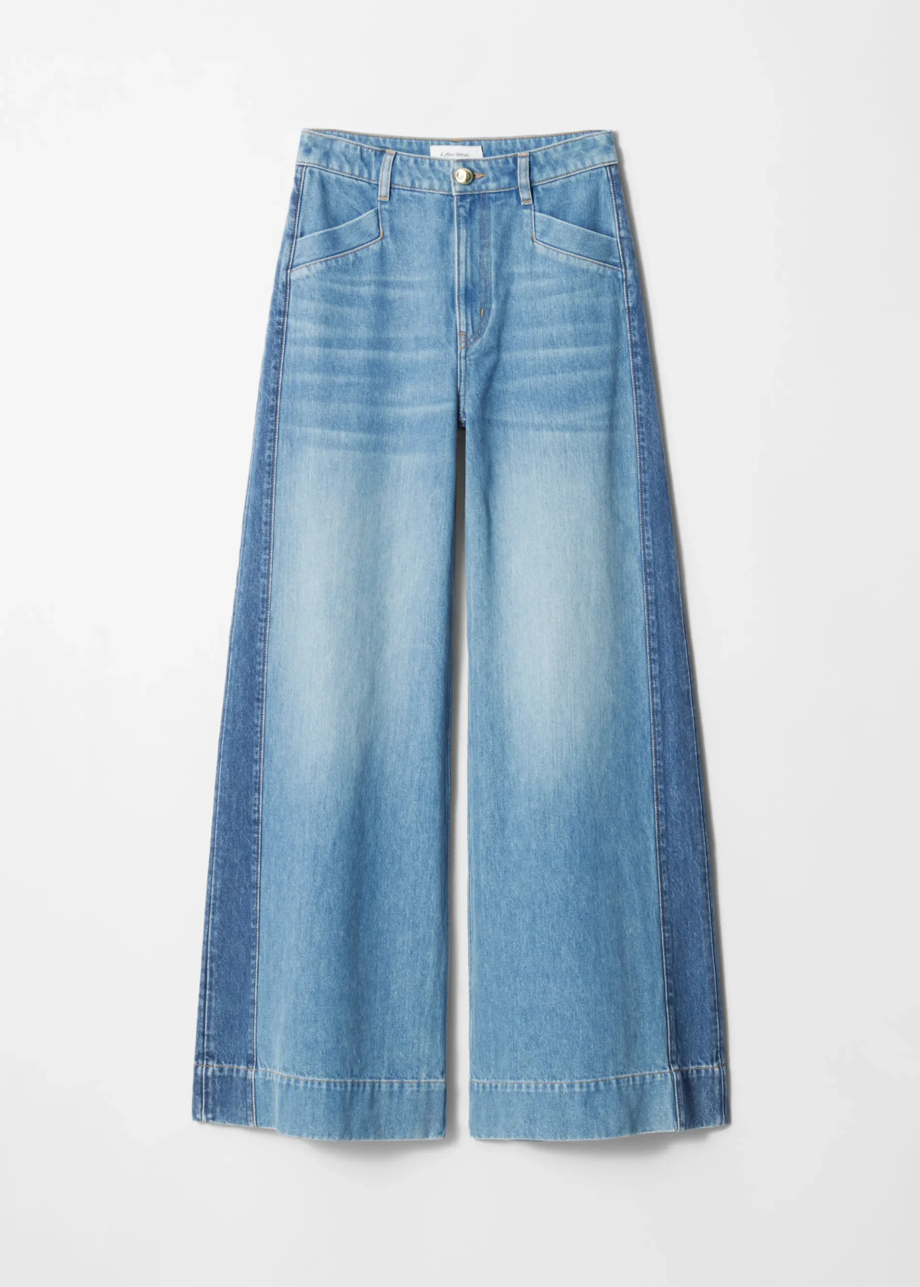 & Other Stories Jeans mit weitem, langem Bein