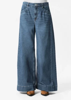 & Other Stories Jeans mit weitem, langem Bein