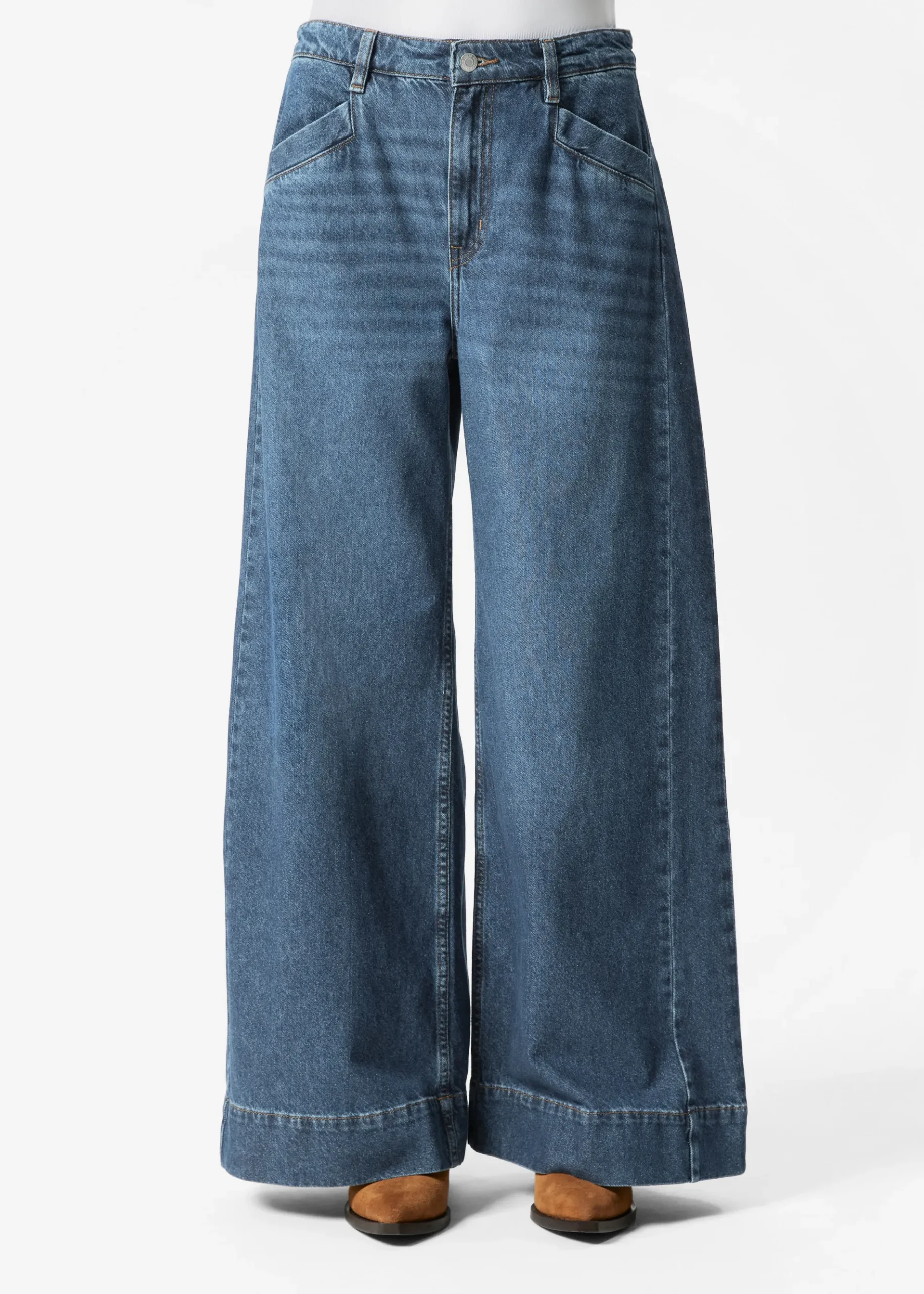 & Other Stories Jeans mit weitem, langem Bein