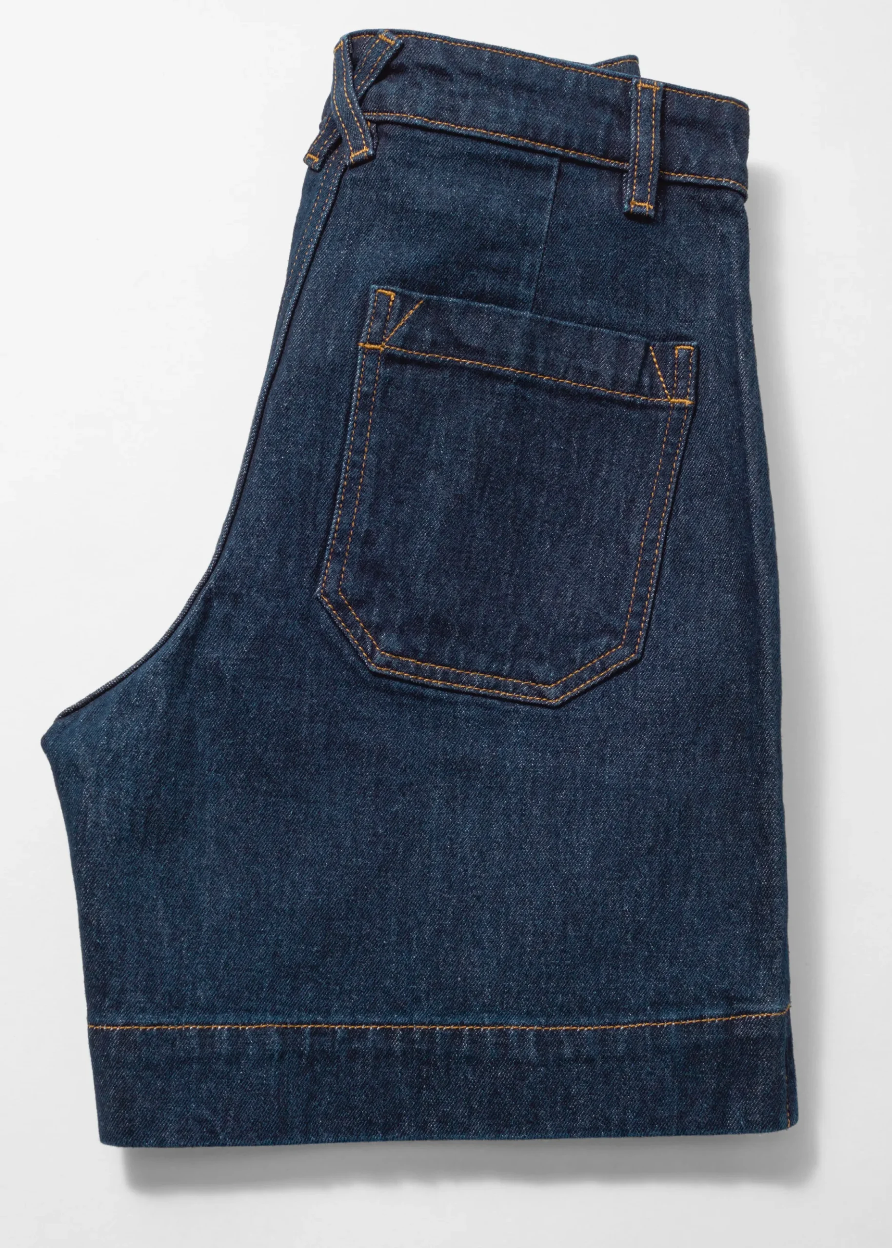 & Other Stories Jeansshorts mit hohem Bund