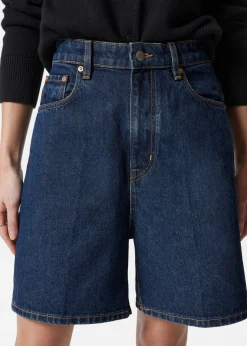 & Other Stories Jeansshorts mit weitem Bein