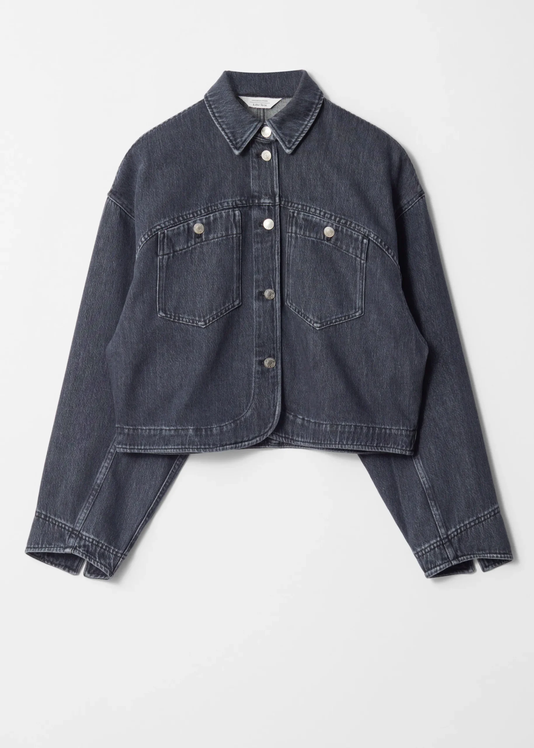 & Other Stories Kastenförmige Jeansjacke