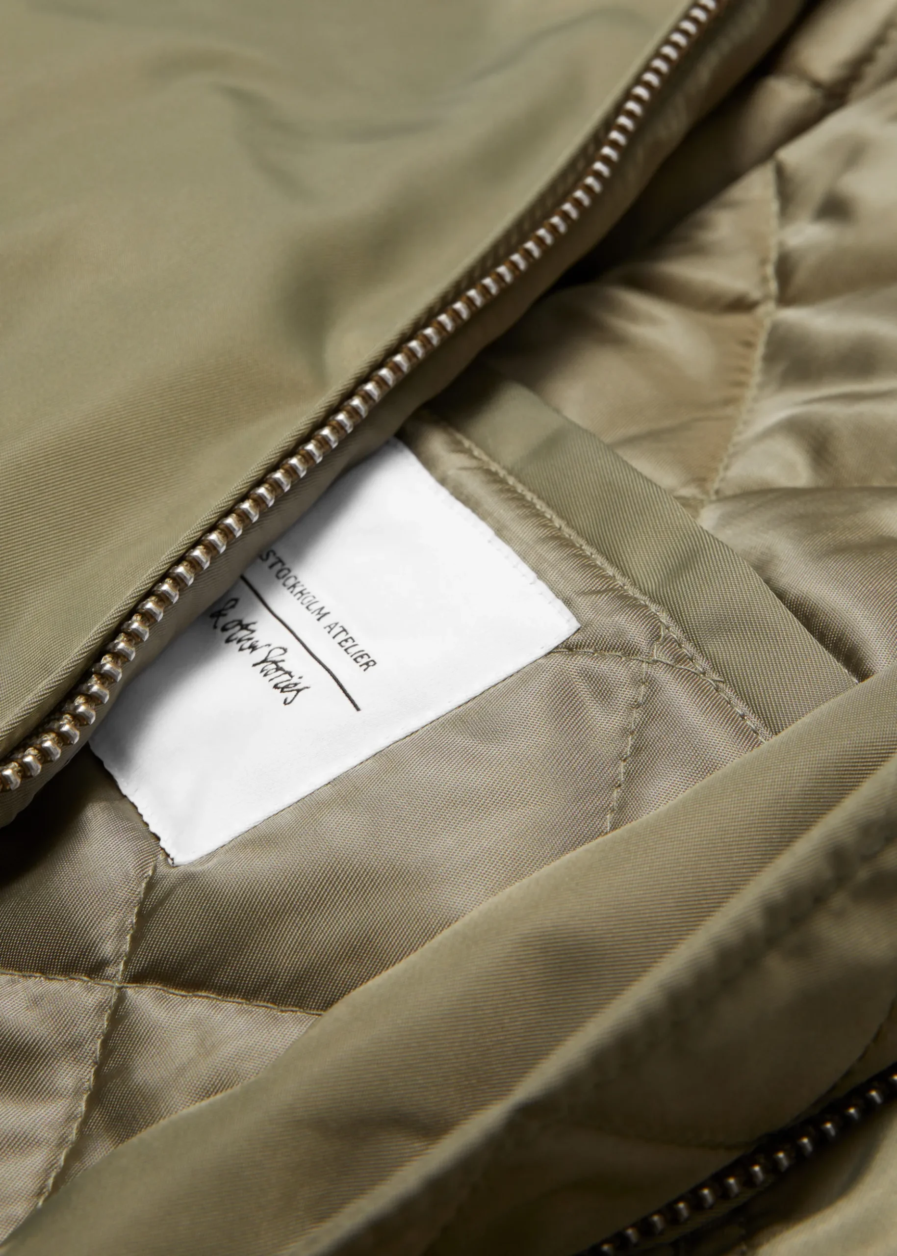 & Other Stories Kastenförmige Reißverschlussjacke