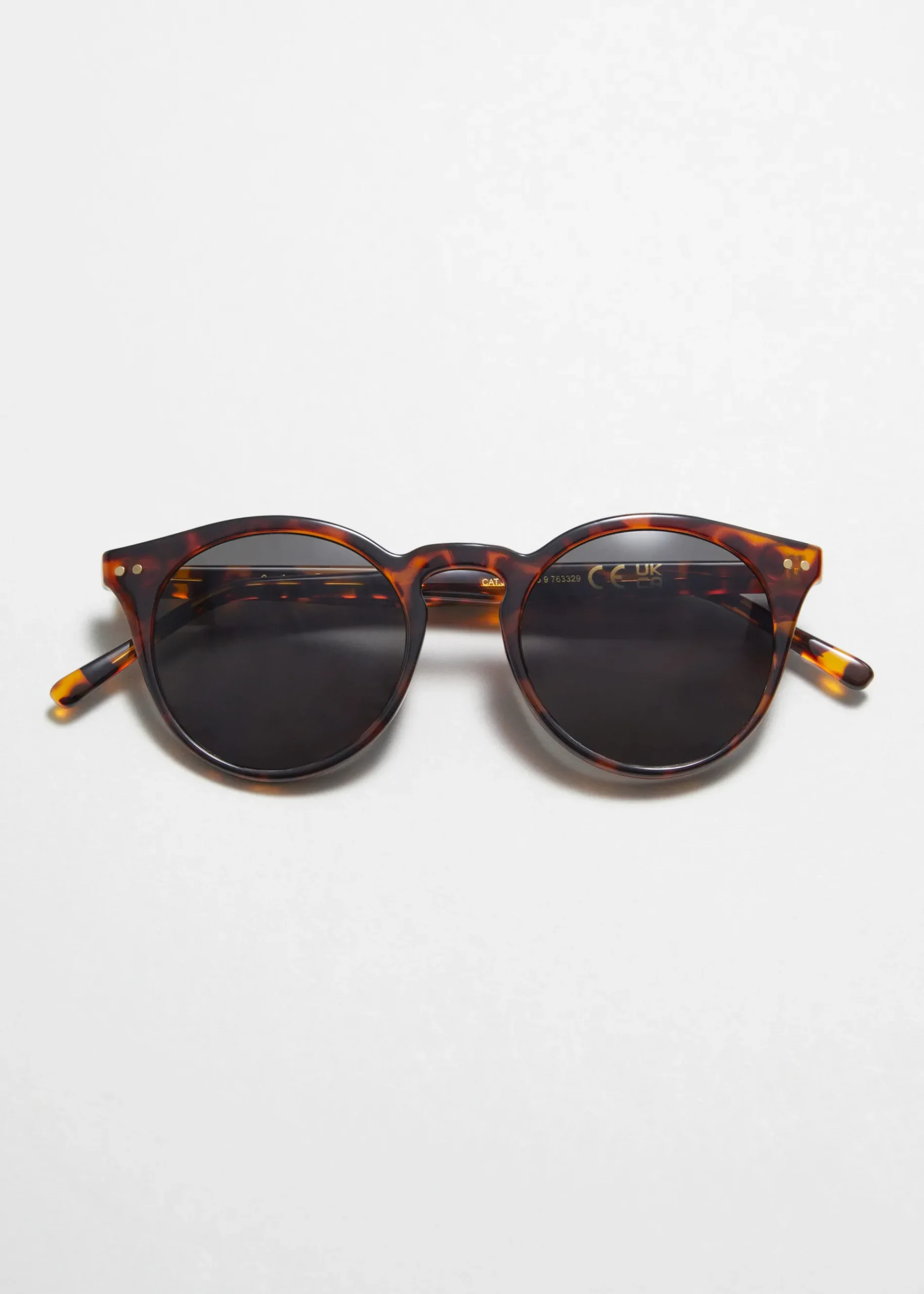 & Other Stories Klassische Sonnenbrille mit rundem Rahmen